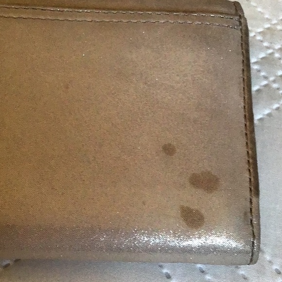 Coach Shimmering Silver Wallet - Picture 2 of 8